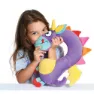Travel Blue Unicorn Junior Kissen, Multicolor