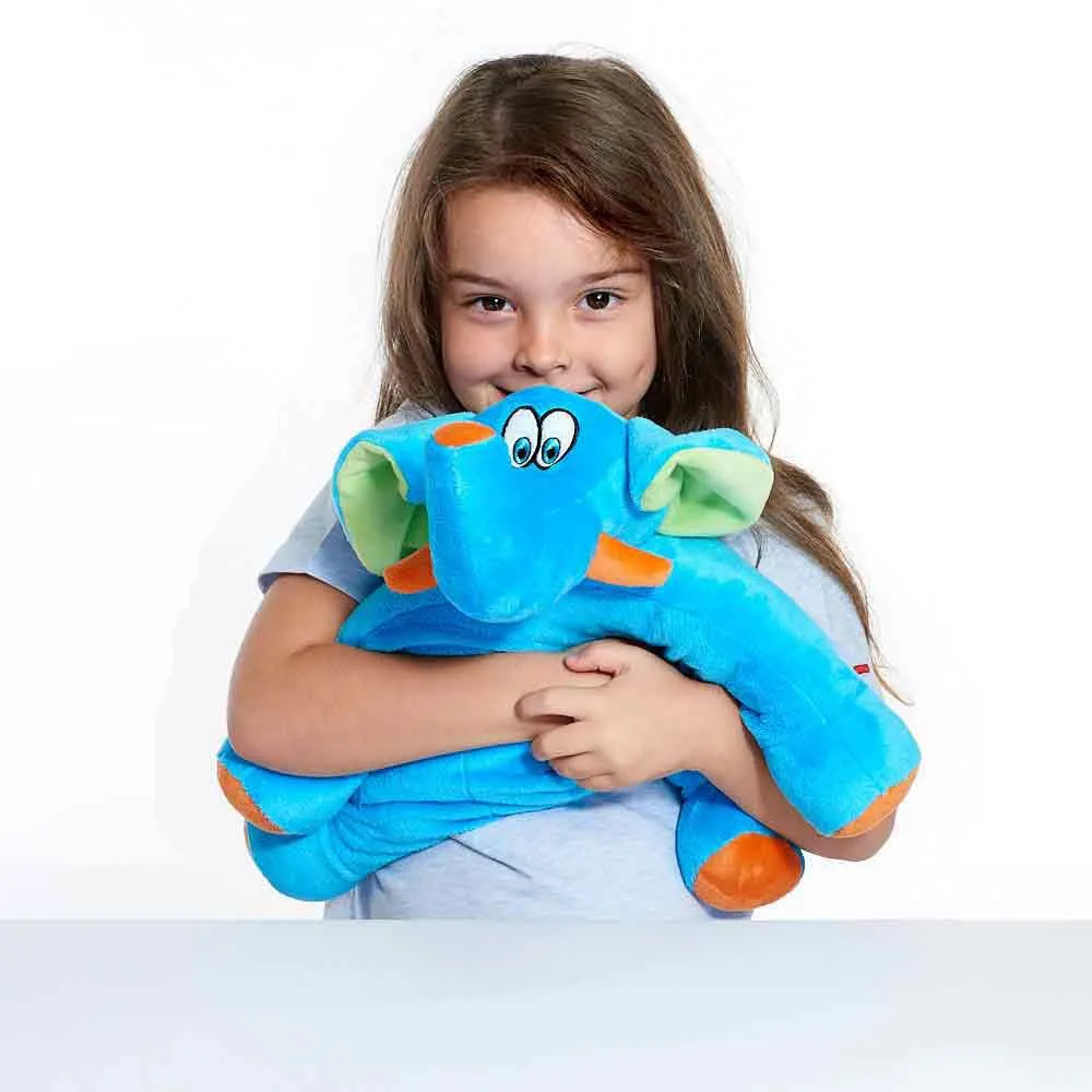 Travel Blue Wandelbares Elefant Junior Kissen, Blue Travel Blue Wandelbares Elefant Junior Kissen, Blue
