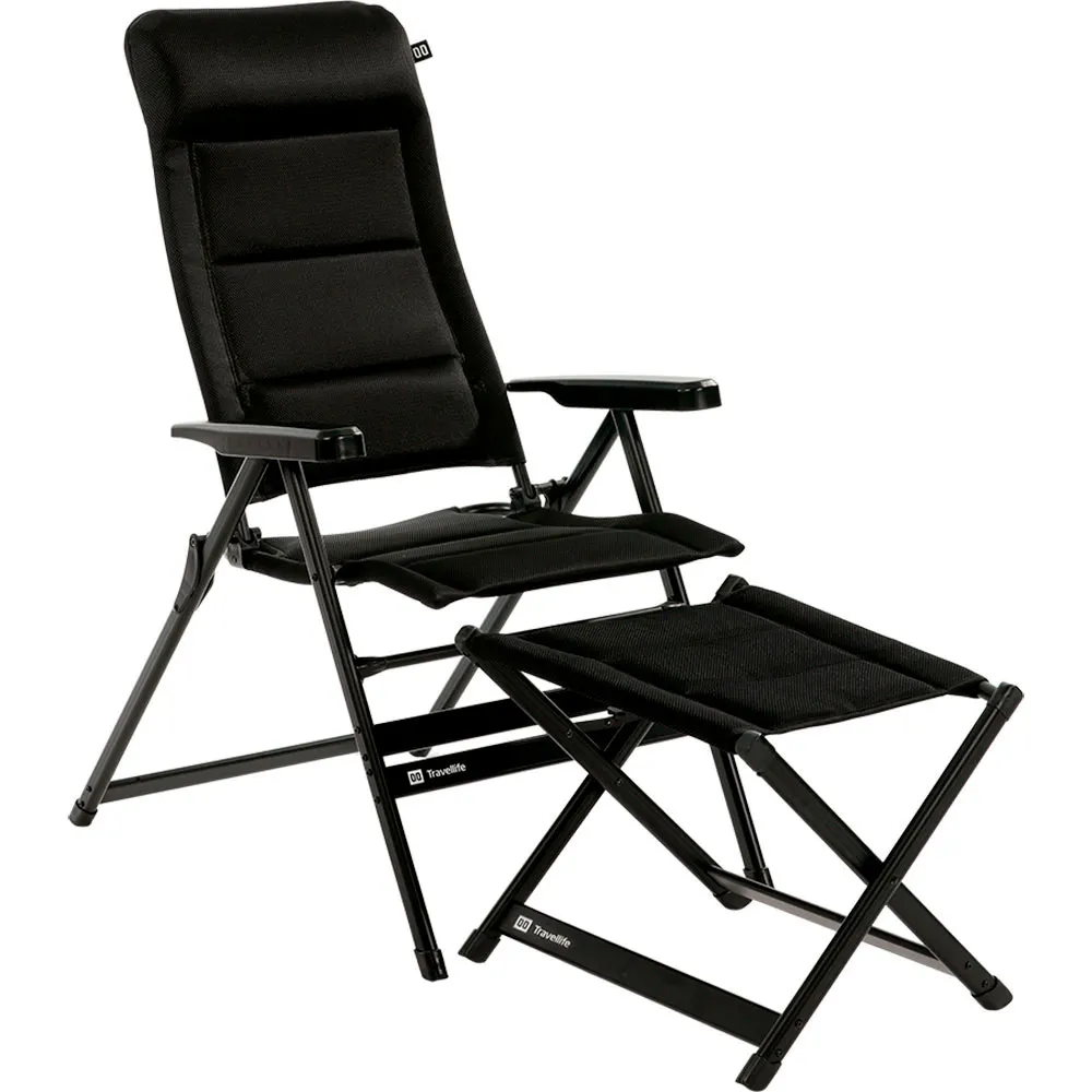 Travellife Barletta Comfort Xl Stuhl, Black, One Size Travellife Barletta Comfort Xl Stuhl, Black, One Size