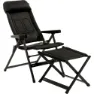 Travellife Lucca Comfort Stuhl, Black, One Size