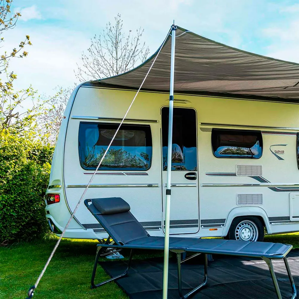 Travellife Sunshade With Led 250x400 Cm Markise, Grey, One Size Travellife Sunshade With Led 250x400 Cm Markise, Grey, One Size