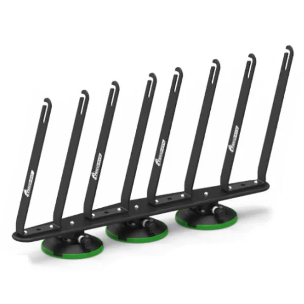 TreeFrog L4 Vorderradhalter, Black, 4 Ruedas Delanters TreeFrog L4 Vorderradhalter, Black, 4 Ruedas Delanters