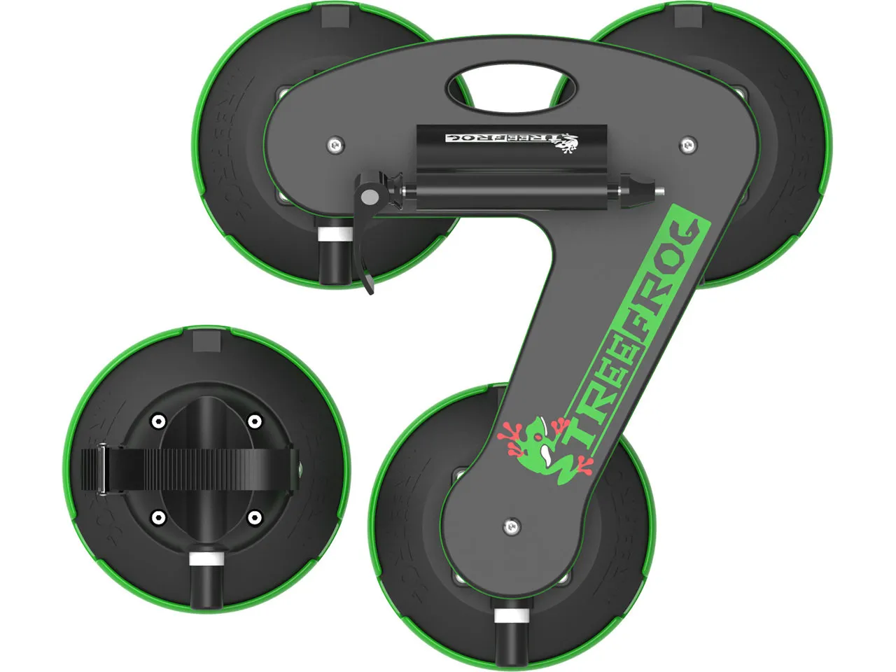 TreeFrog Pro 1 Fahrradträger, Grün/schwarz TreeFrog Pro 1 Fahrradträger, Grün/schwarz