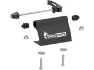 TreeFrog Universal Fork Mount QR / TA, Gris / negro, One Size