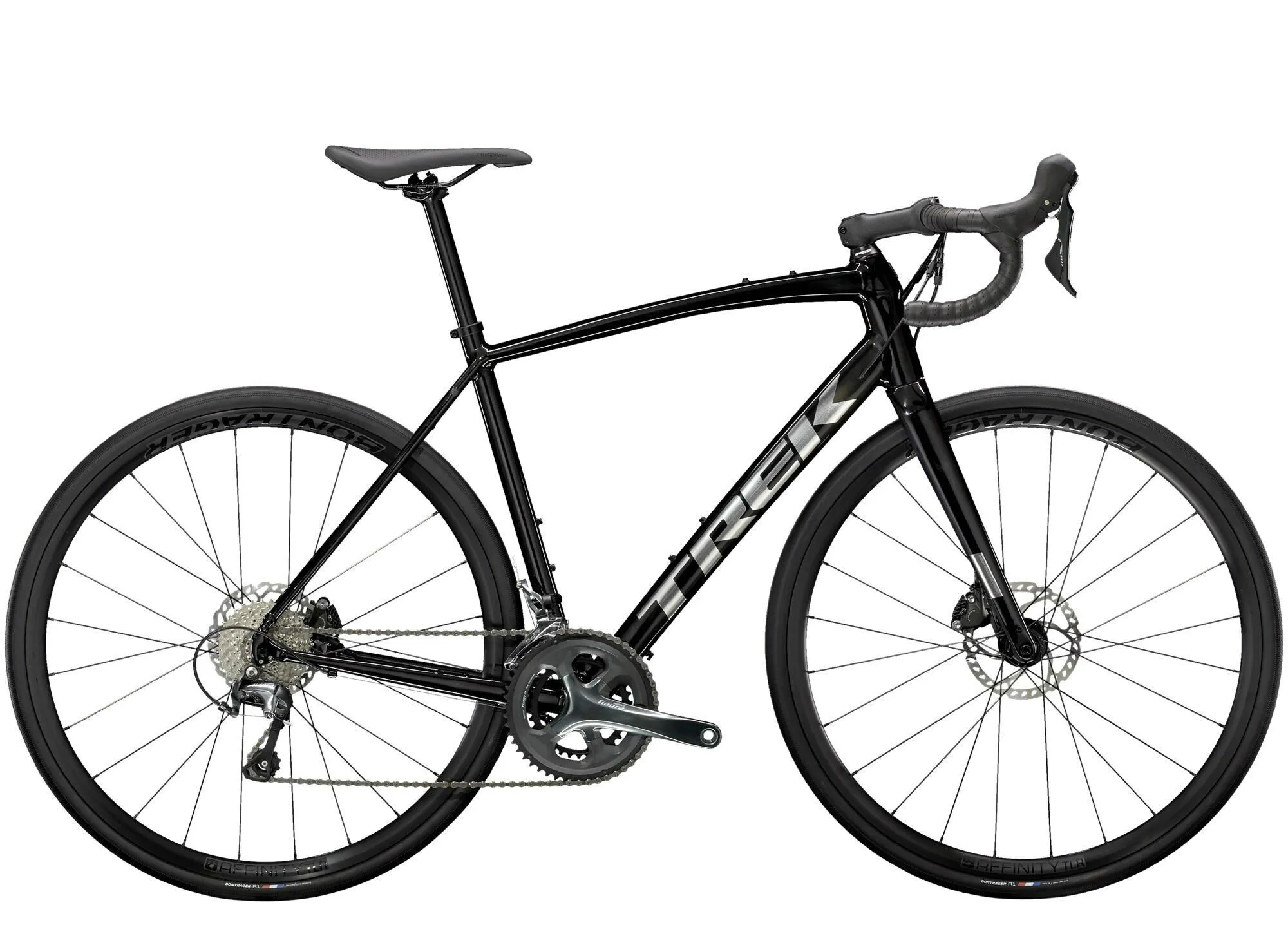 Trek Domane AL 4 Disc Gloss Trek Black/Matte Trek Black 28" Diamant, Hersteller-gloss trek black/matte trek black Trek Domane AL 4 Disc Gloss Trek Black/Matte Trek Black 28" Diamant, Hersteller-gloss trek black/matte trek black