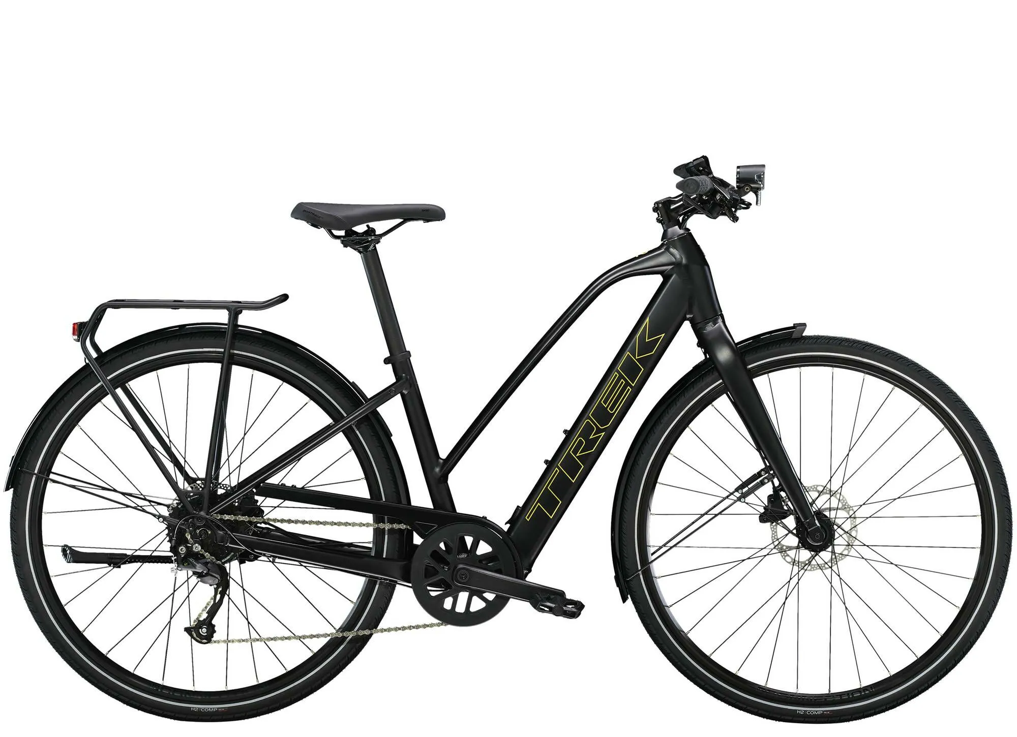 Trek FX+ 2 Stagger Satin Trek Black 28" 250 Wh Trapez, Hersteller-satin trek black, M