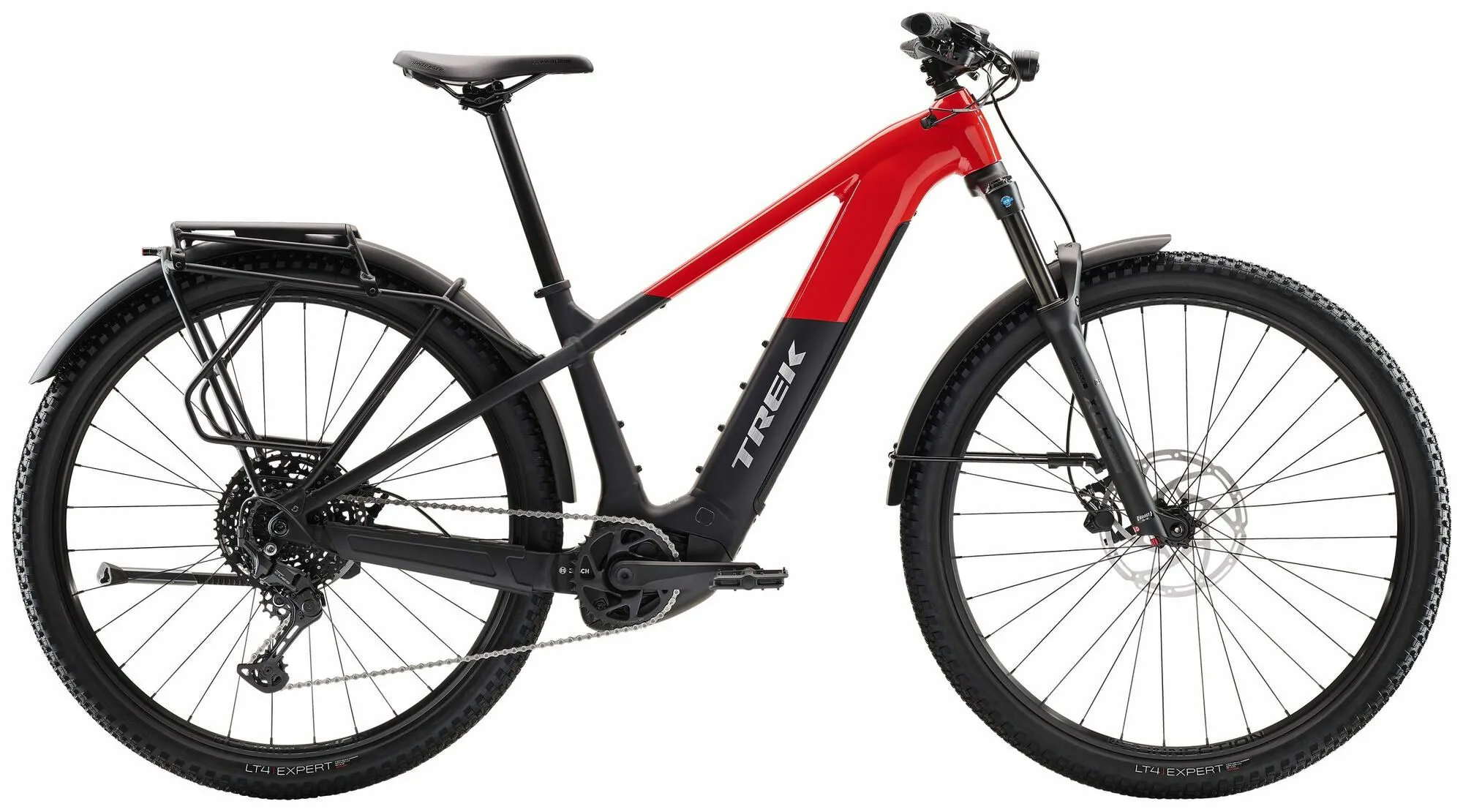 Trek Powerfly+ 4 Equipped Gen 5 Gloss Radioactive Red/Matte Dark Star 27,5" 600, Hersteller-gloss radioactive red/matte dark star, S