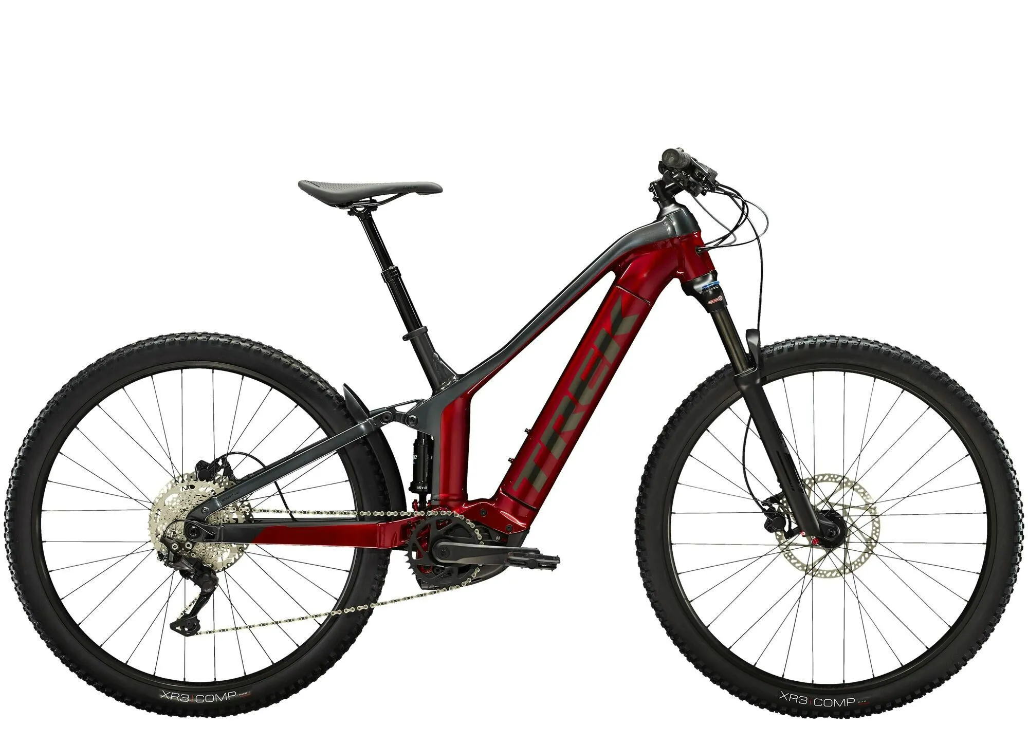 Trek Powerfly FS 4 Crimson/Lithium Grey 29" 500 Wh Diamant Trek Powerfly FS 4 Crimson/Lithium Grey 29" 500 Wh Diamant