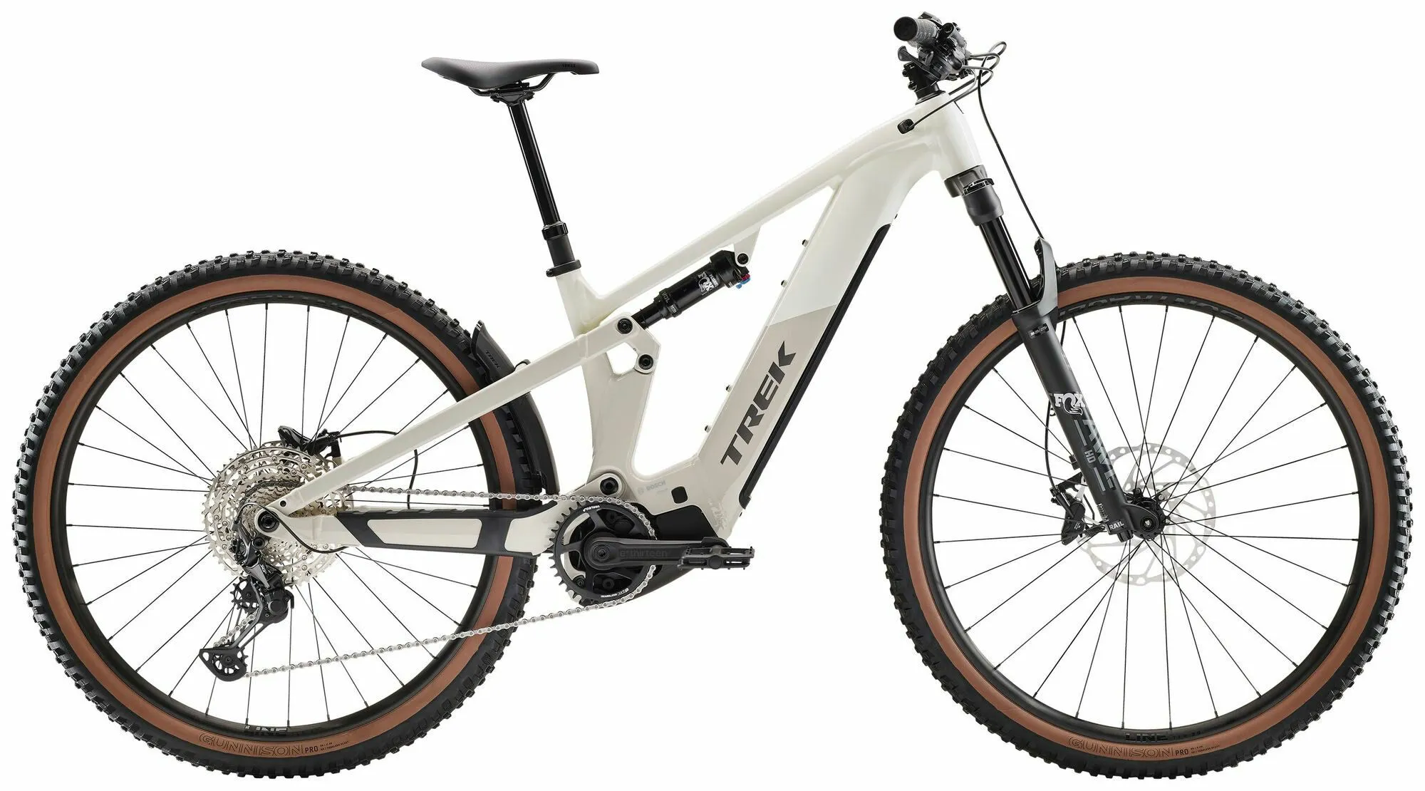 Trek Powerfly+ FS 6 Gen 4 Era White/Buff Beige 27,5" 800 Wh Diamant, Hersteller-era white/buff beige, S
