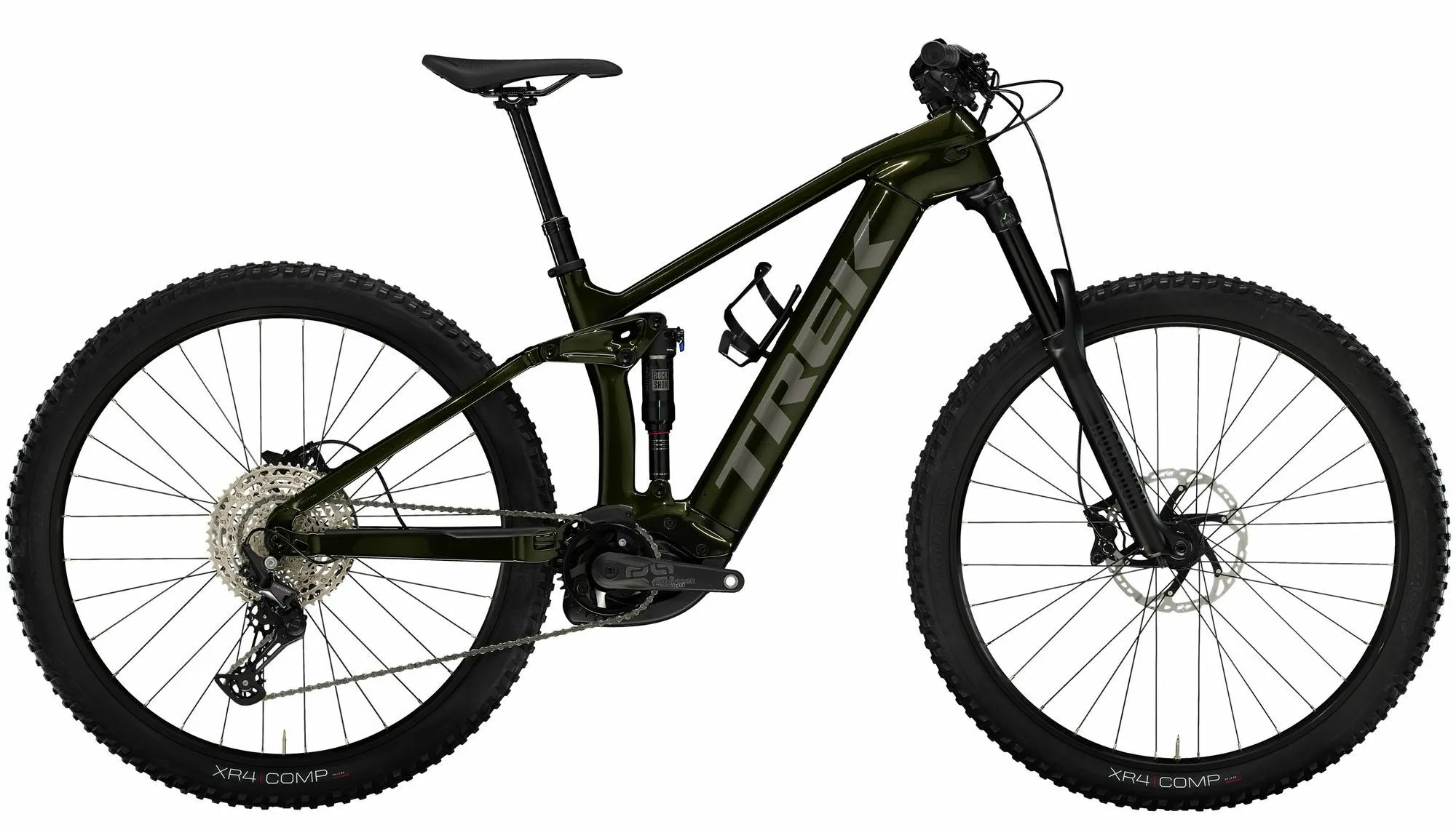 Trek Rail 9.5 Gen 4 Black Olive 29" 750 Wh Diamant, Hersteller-black olive, XL
