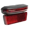 Trelock Cob Line Led Dinamo Rücklicht, Red / black, One Size