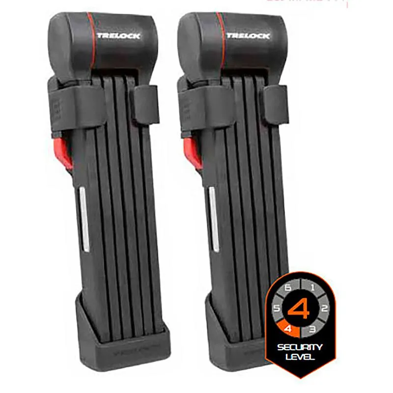 Trelock Fs 480 Cops X-press Faltschloss 2 Einheiten, Black, 5 x 1000mm Trelock Fs 480 Cops X-press Faltschloss 2 Einheiten, Black, 5 x 1000mm