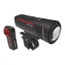Trelock Ls 600 I-go Vector+ls 740 Vector Lichtset, Black, One Size