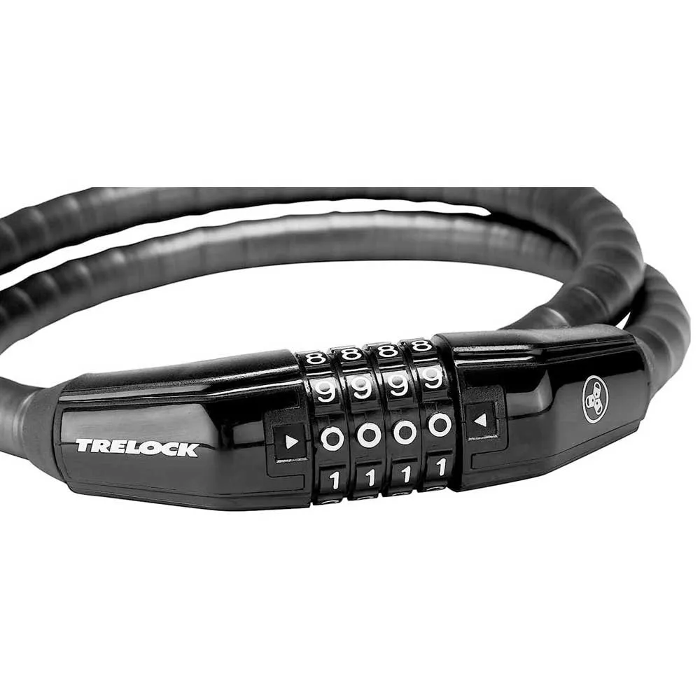 Trelock Pk 260 Code 15 Mm Kabelschloss, Black, One Size Trelock Pk 260 Code 15 Mm Kabelschloss, Black, One Size