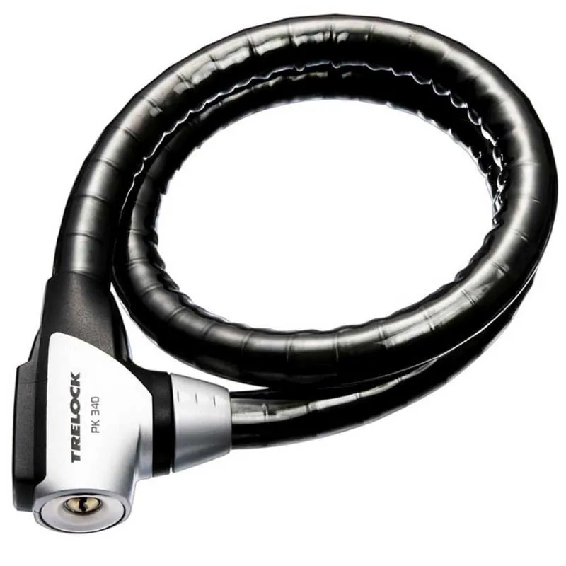 Trelock Pk 340 Kabelschloss, Black, 100cm Trelock Pk 340 Kabelschloss, Black, 100cm