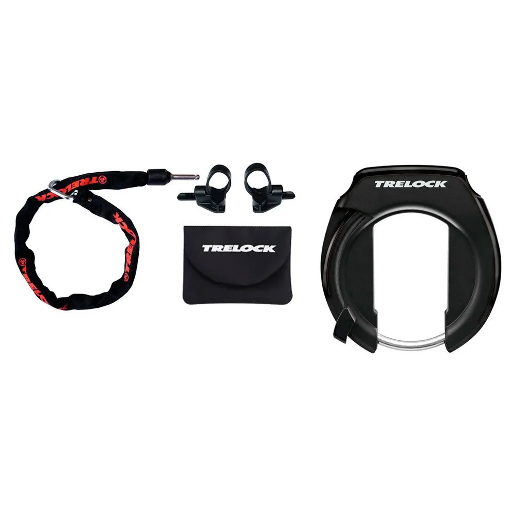 Trelock Ps 351 Az Frame Kettenschloss, Black, 0.6 x 100cm Trelock Ps 351 Az Frame Kettenschloss, Black, 0.6 x 100cm