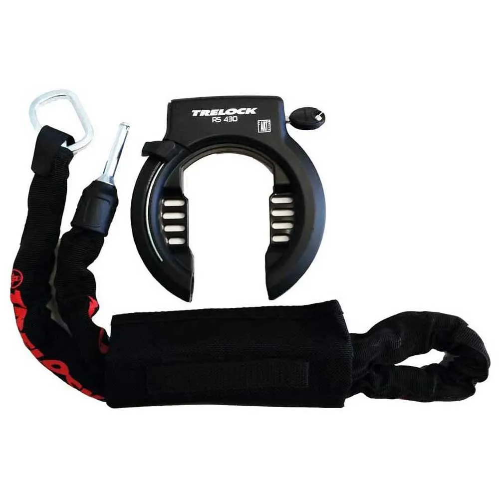 Trelock Rs 430 Az Fahrradschloss Für Den Rahmen, Black, 6 x 1000mm Trelock Rs 430 Az Fahrradschloss Für Den Rahmen, Black, 6 x 1000mm