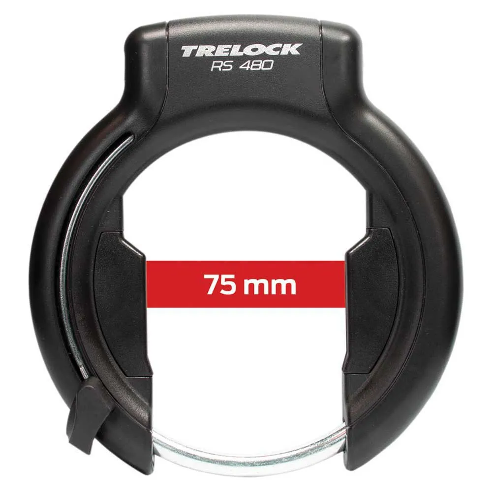 Trelock Rs 480 Xl 75 Mm Fahrradschloss Für Den Rahmen, Black, One Size Trelock Rs 480 Xl 75 Mm Fahrradschloss Für Den Rahmen, Black, One Size