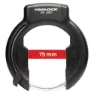 Trelock Rs 480 Xl 75 Mm Fahrradschloss Für Den Rahmen, Black, One Size