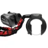 Trelock Rs 480 Xl Removable Key Fahrradschloss Für Den Rahmen, Black / red, One Size