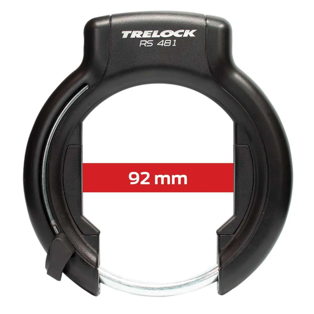 Trelock Rs 481 Xxl 92 Mm Fahrradschloss Für Den Rahmen, Black, One Size Trelock Rs 481 Xxl 92 Mm Fahrradschloss Für Den Rahmen, Black, One Size