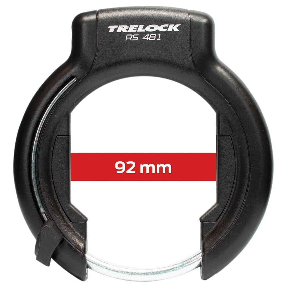 Trelock Rs 481 Xxl Fahrradschloss Für Den Rahmen, Black, One Size Trelock Rs 481 Xxl Fahrradschloss Für Den Rahmen, Black, One Size