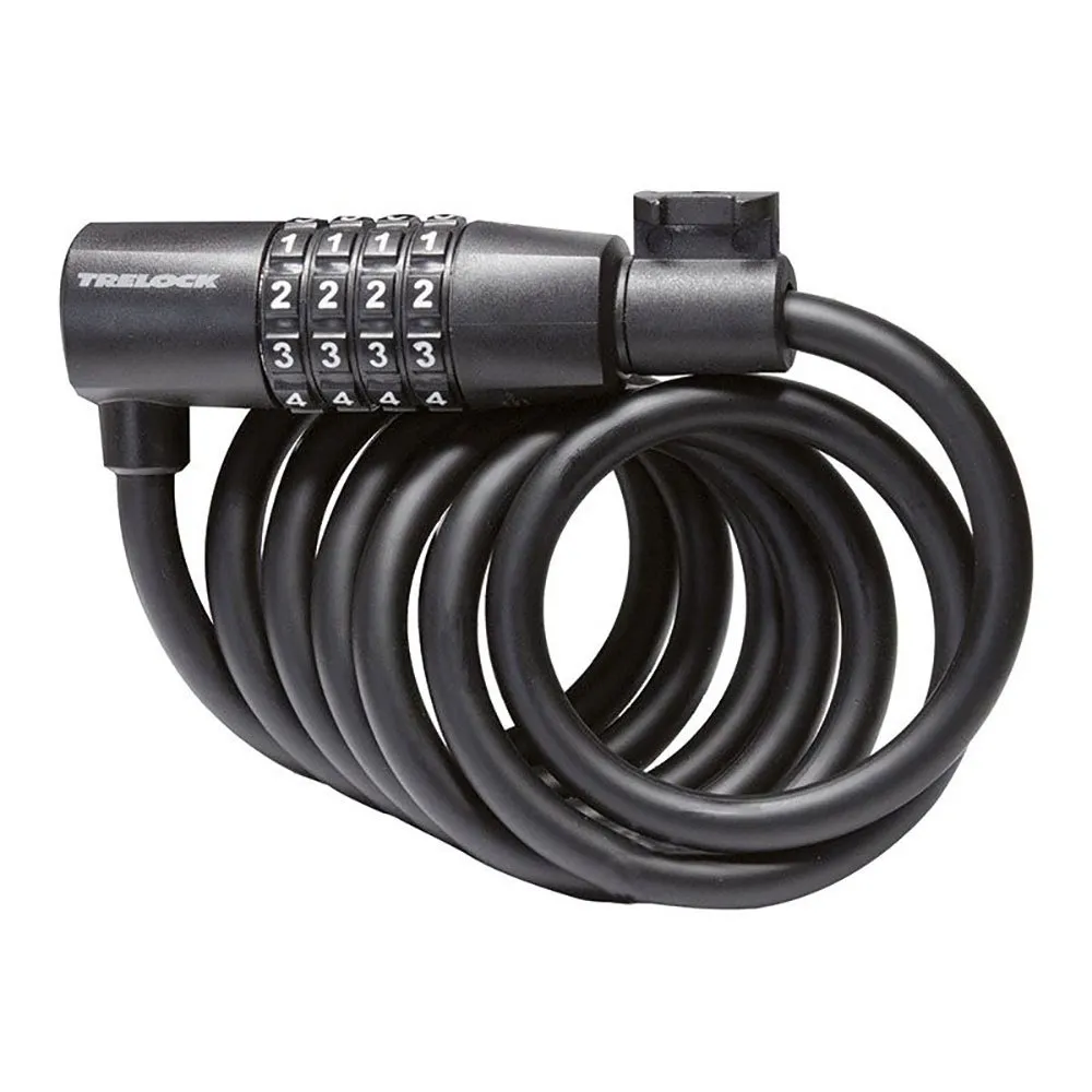 Trelock Sk 108 Kabelschloss, Black 2, 8 x 1800mm Trelock Sk 108 Kabelschloss, Black 2, 8 x 1800mm