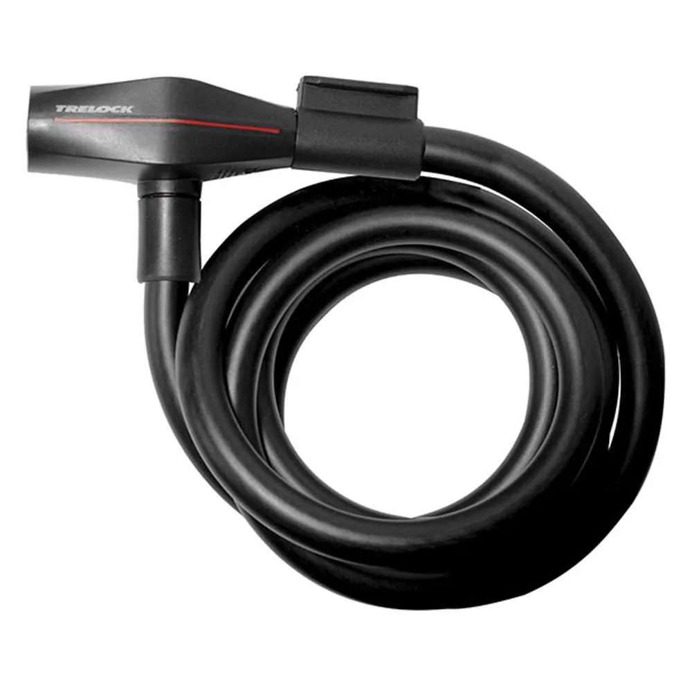 Trelock Sk 415 Kabelschloss, Black 1, 15 x 1800mm