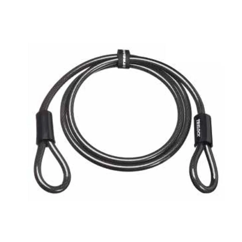 Trelock Zs 180/180/12 Kabelschloss, Black, One Size Trelock Zs 180/180/12 Kabelschloss, Black, One Size