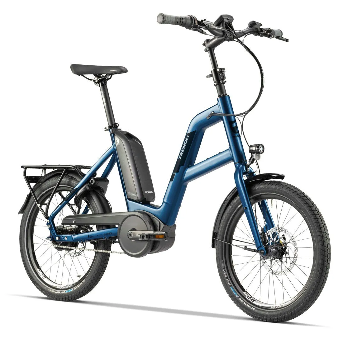 Trenoli BRENTA COMPACT Active Plus dark petrol matt 20" 500 Wh Wave, Blau, U Trenoli BRENTA COMPACT Active Plus dark petrol matt 20" 500 Wh Wave, Blau, U