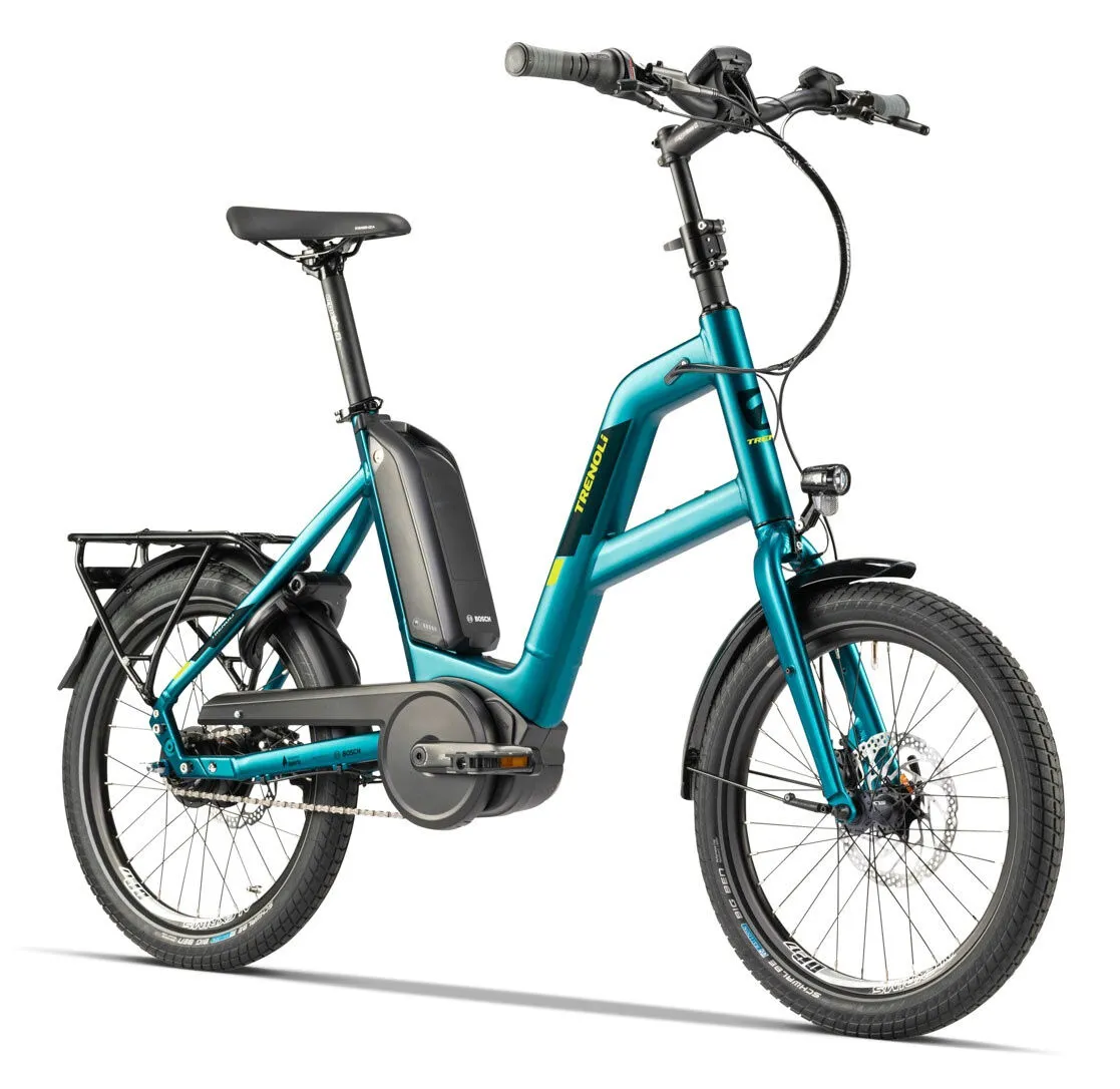 Trenoli BRENTA COMPACT Performance turquoise matt 20" 500 Wh Wave, Hersteller-turquoise matt, U Trenoli BRENTA COMPACT Performance turquoise matt 20" 500 Wh Wave, Hersteller-turquoise matt, U