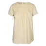 Pale maize gingham