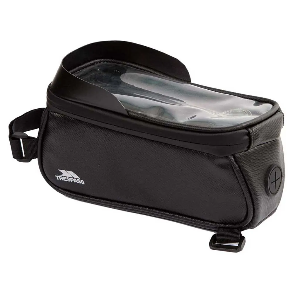 Trespass Cell Ride Oberrohrtasche, Black, One Size Trespass Cell Ride Oberrohrtasche, Black, One Size