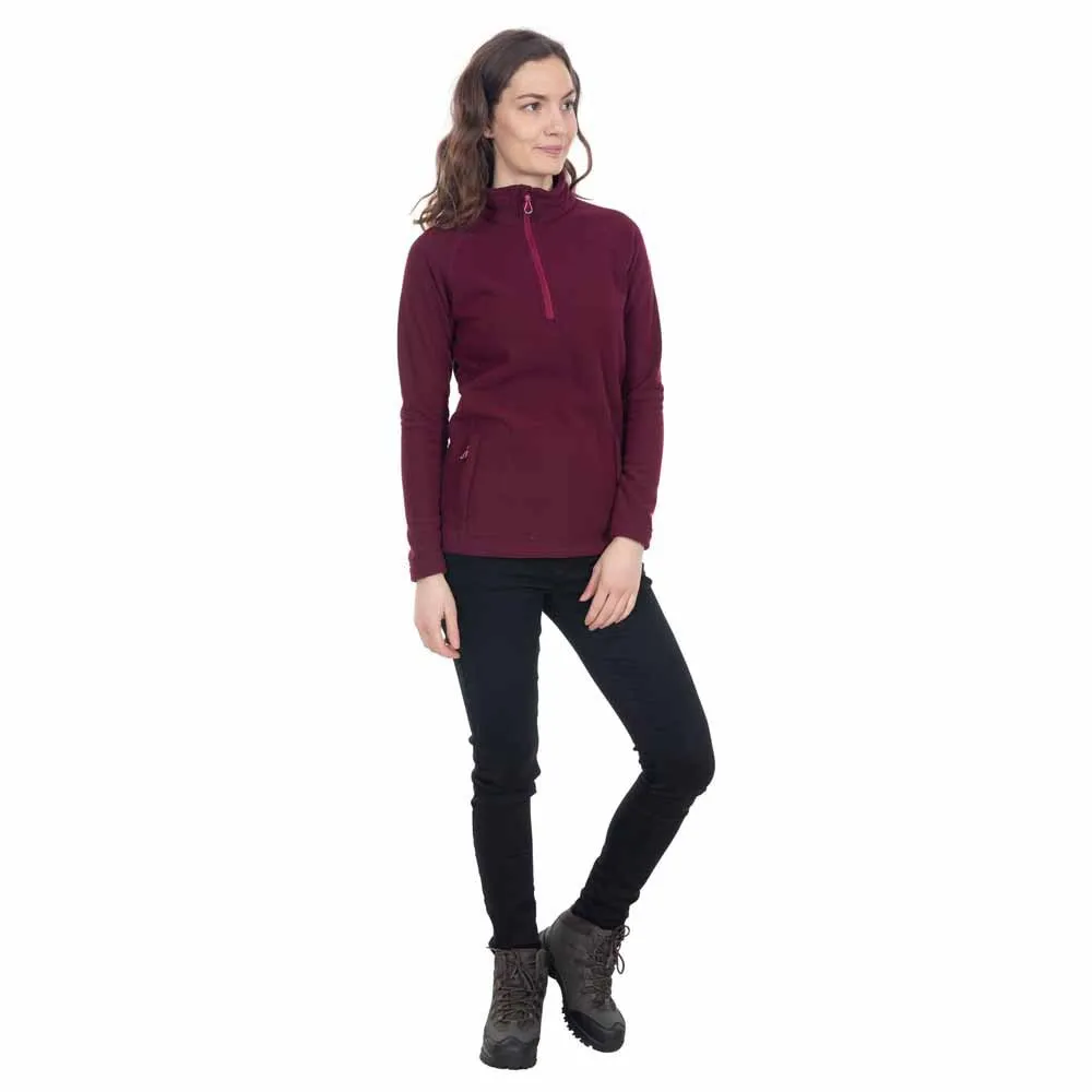 Trespass Commotion Fleece Mit Halbem Reißverschluss, Fig Trespass Commotion Fleece Mit Halbem Reißverschluss, Fig
