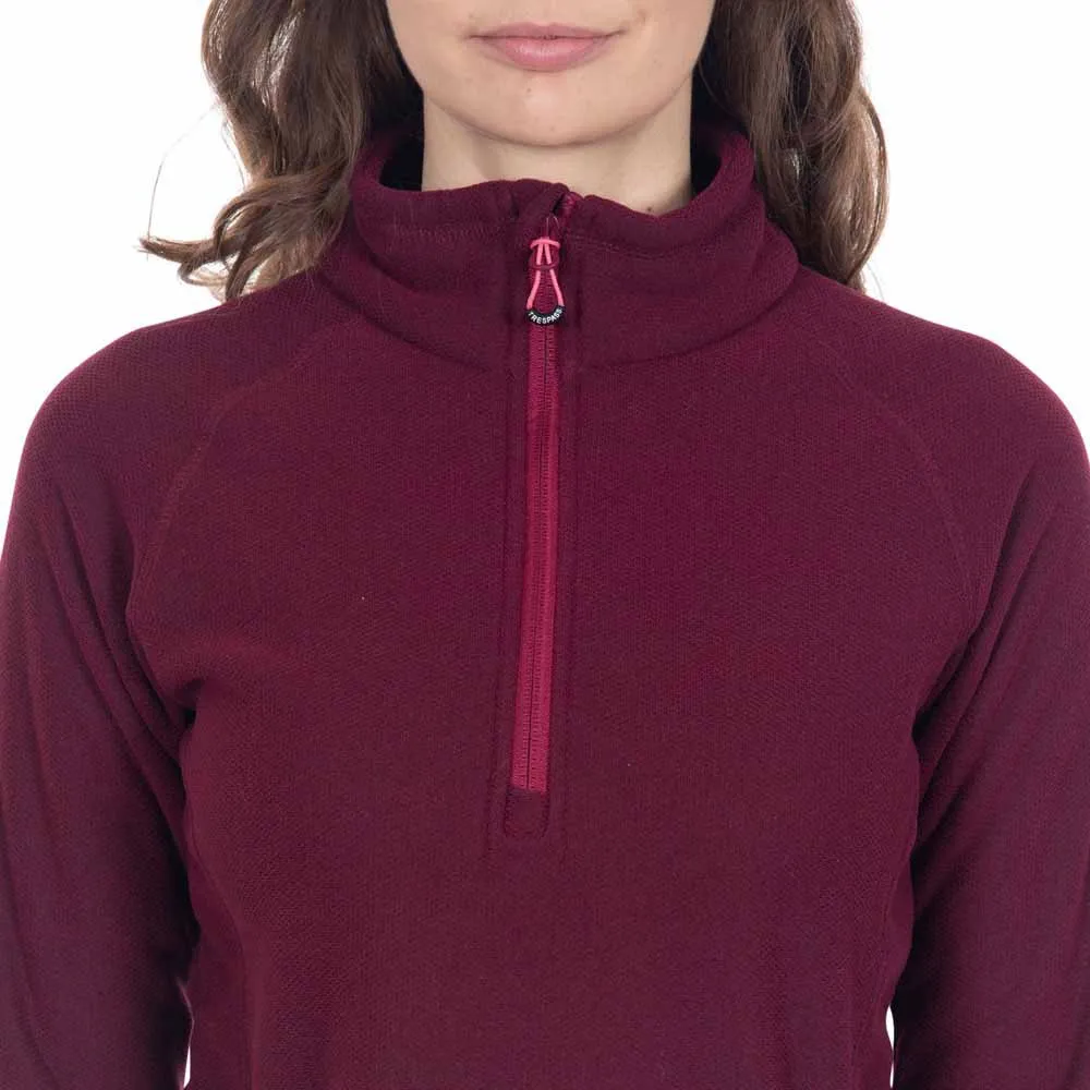 Trespass Commotion Fleece Mit Halbem Reißverschluss, Fig Trespass Commotion Fleece Mit Halbem Reißverschluss, Fig