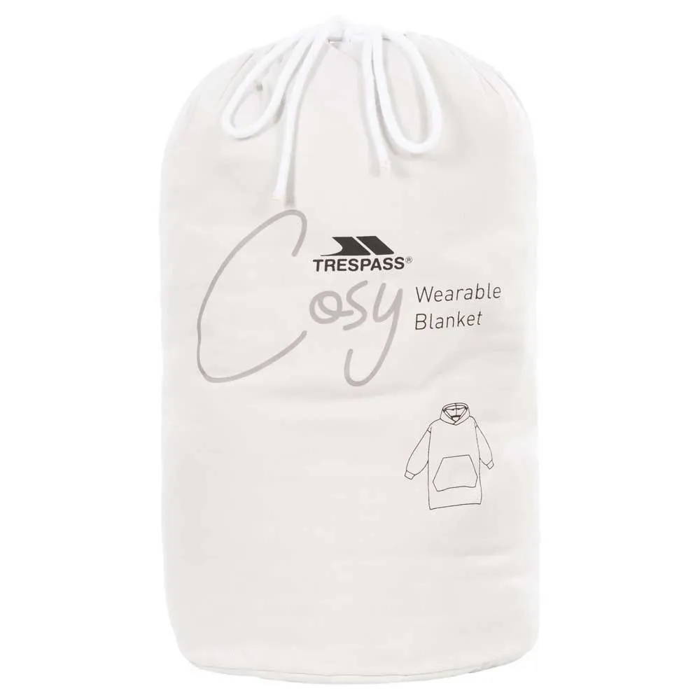 Trespass Cosy Oversized Ato300 Kapuzenpullover, Ghost marl