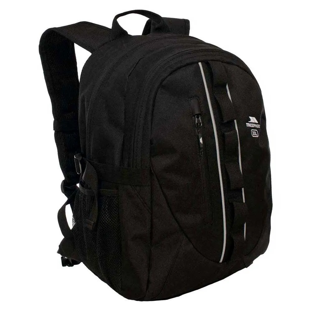 Trespass Deptron 30l Rucksack, Black Trespass Deptron 30l Rucksack, Black