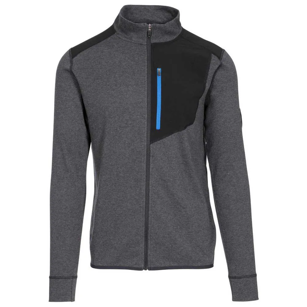 Trespass Dillon Fleece, Black marl Trespass Dillon Fleece, Black marl