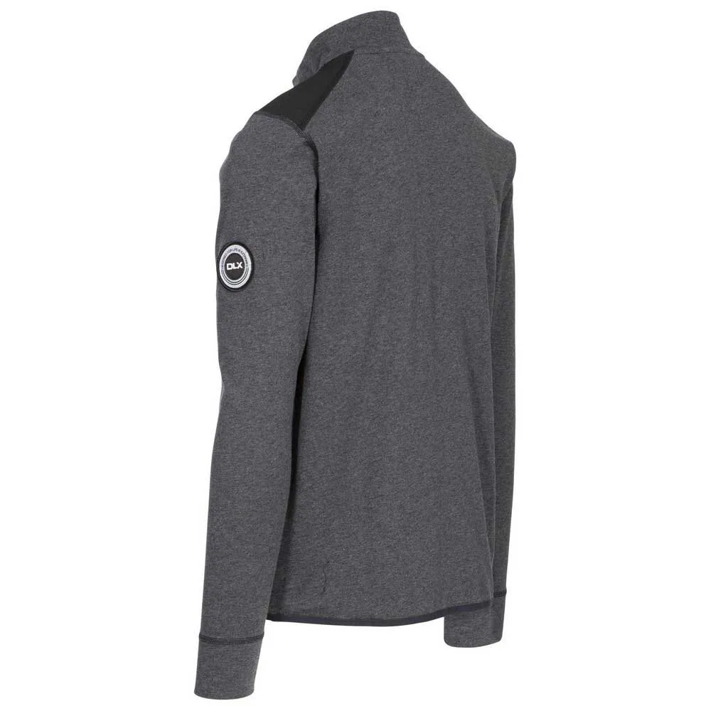 Trespass Dillon Fleece, Black marl Trespass Dillon Fleece, Black marl