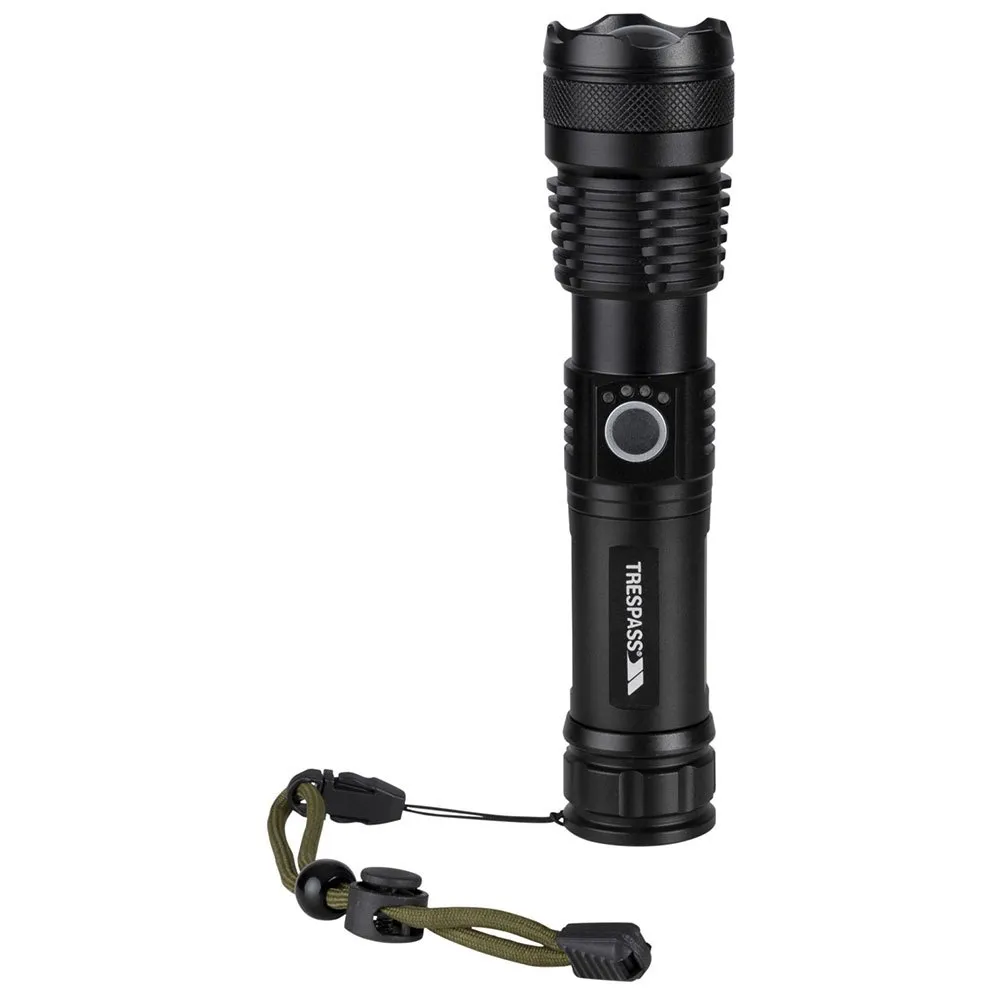 Trespass Edzell Taschenlampe, Black, One Size