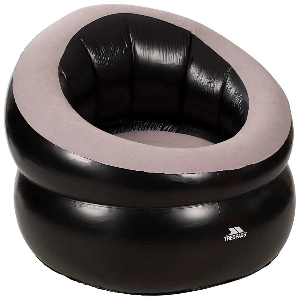 Trespass Floki Infatable Air Aufblasbares Sofa, Black, One Size Trespass Floki Infatable Air Aufblasbares Sofa, Black, One Size