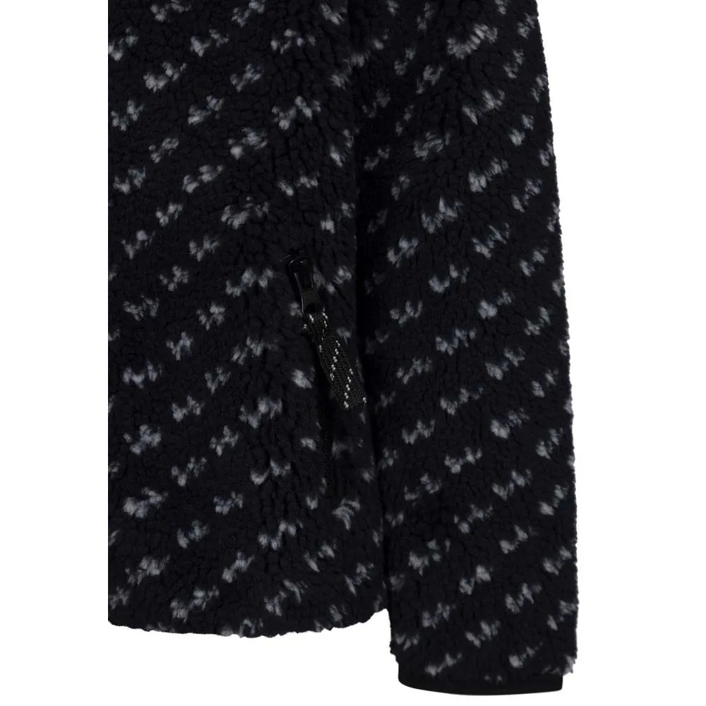 Trespass Frax Fleece Mit Durchgehendem Reißverschluss, Black, 5-6Y Trespass Frax Fleece Mit Durchgehendem Reißverschluss, Black, 5-6Y