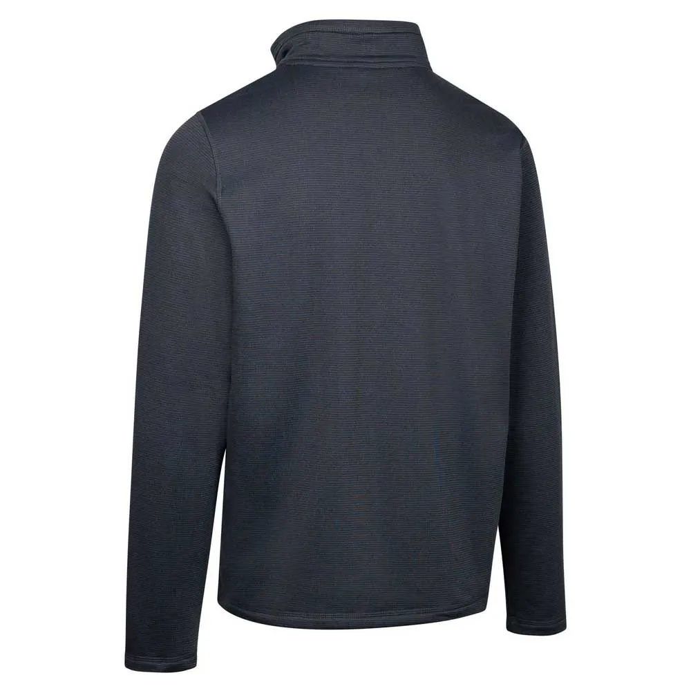 Trespass Fulbrook Fleece Mit Halbem Reißverschluss, Dark flint marl Trespass Fulbrook Fleece Mit Halbem Reißverschluss, Dark flint marl