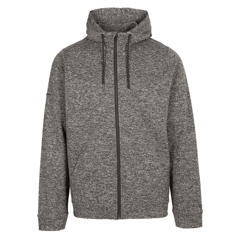 Trespass Gainsford Fleece Mit Durchgehendem Reißverschluss, Grey marl Trespass Gainsford Fleece Mit Durchgehendem Reißverschluss, Grey marl