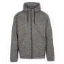 Trespass Gainsford Fleece Mit Durchgehendem Reißverschluss, Grey marl