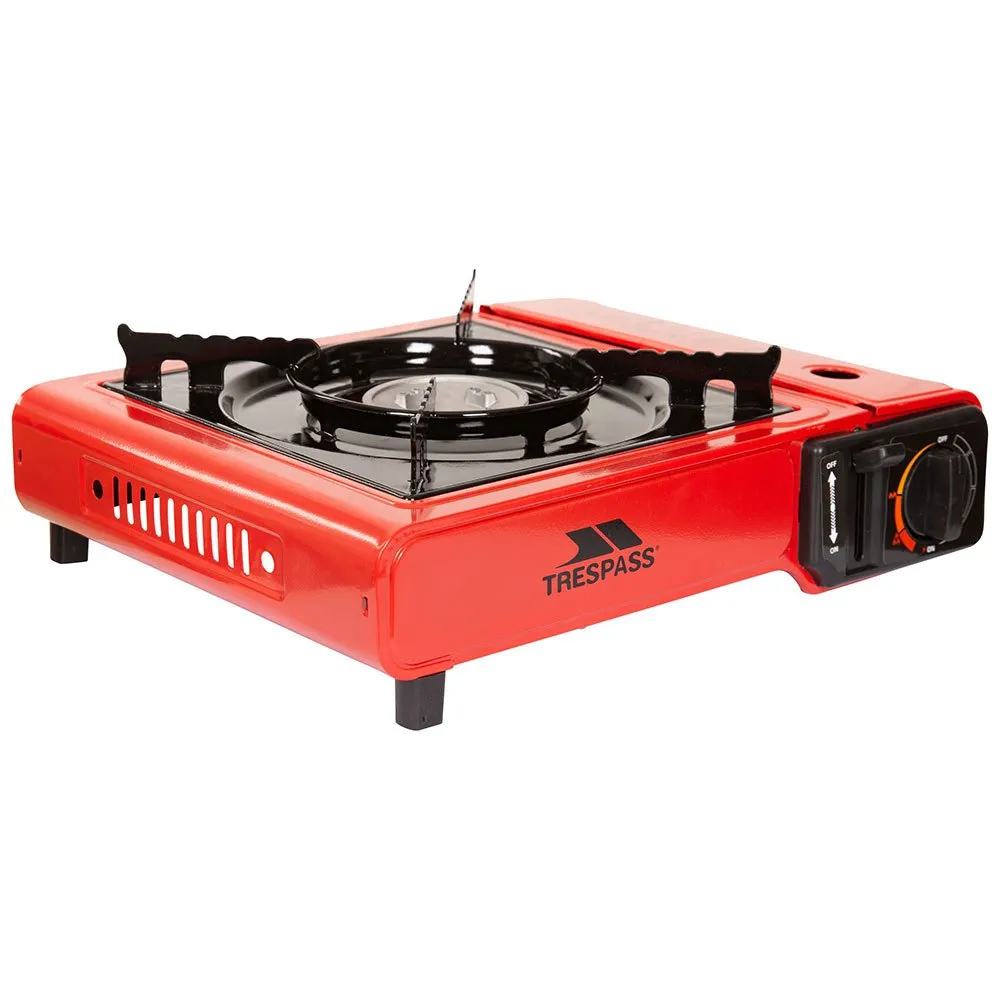 Trespass Gastro Gaskocher Campingküche, Red, One Size Trespass Gastro Gaskocher Campingküche, Red, One Size