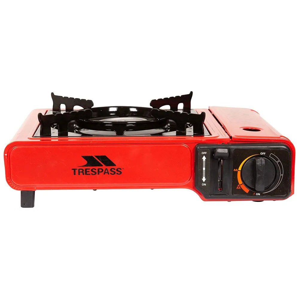 Trespass Gastro Gaskocher Campingküche, Red, One Size Trespass Gastro Gaskocher Campingküche, Red, One Size