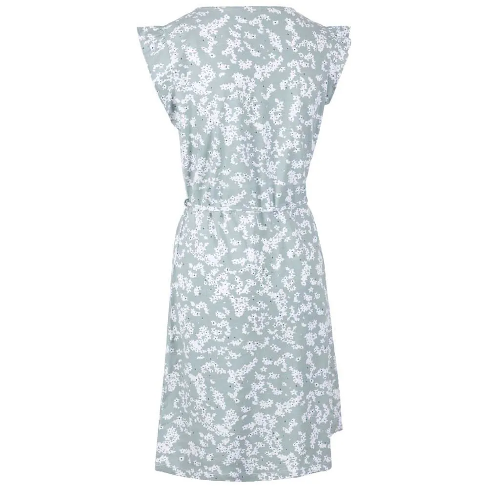 Trespass Holly Kleid, Dusty teal ditsy print Trespass Holly Kleid, Dusty teal ditsy print