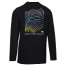 Trespass Howly Langarm-t-shirt, Black