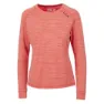 Trespass Jannett Langarm-t-shirt, Peach blush marl